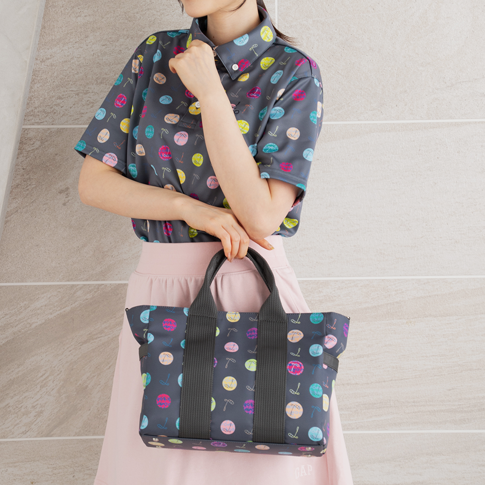 カートトート(ハーモニードットライン)／トゥルーグレー