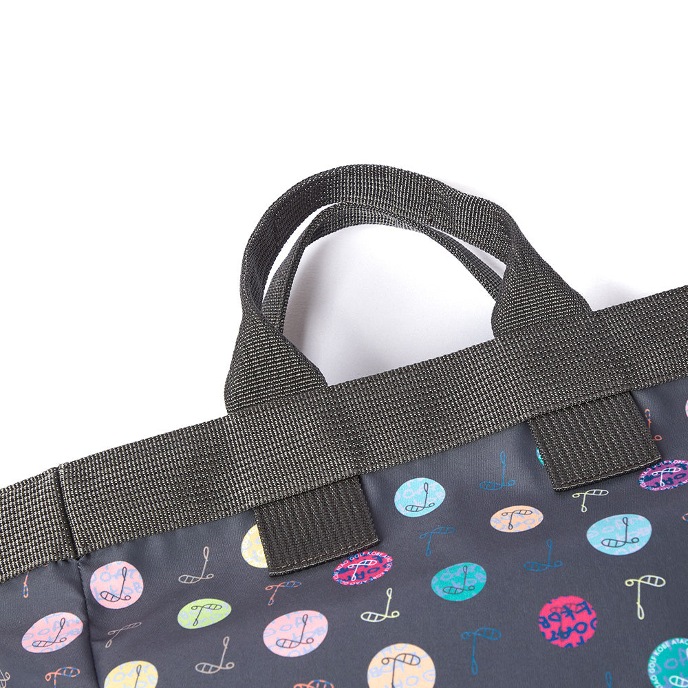 ロッカートート(ハーモニードットライン)／トゥルーグレー