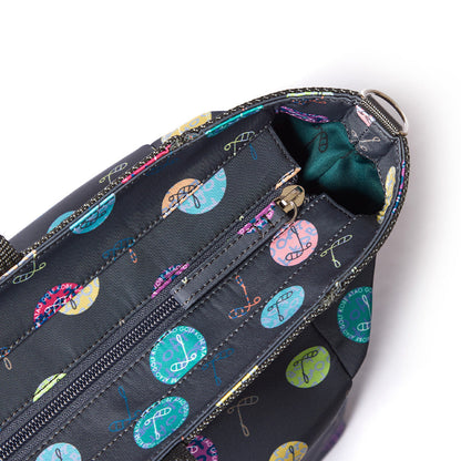 ロッカートート(ハーモニードットライン)／トゥルーグレー