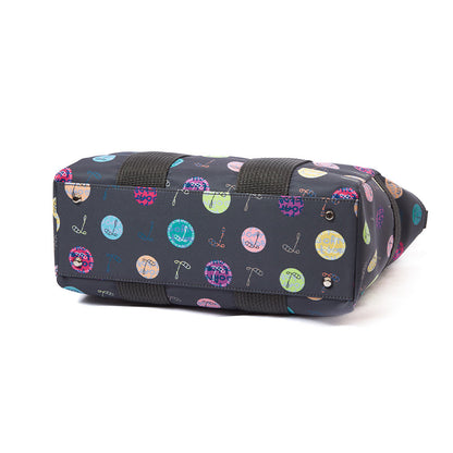 カートトート(ハーモニードットライン)／トゥルーグレー