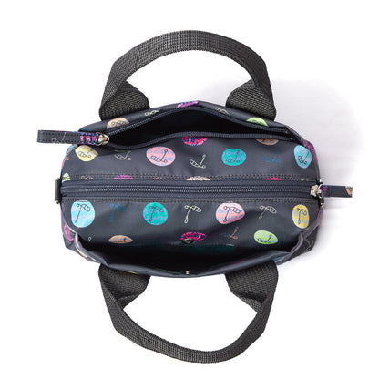 ミニボストン(ハーモニードット)／トゥルーグレー