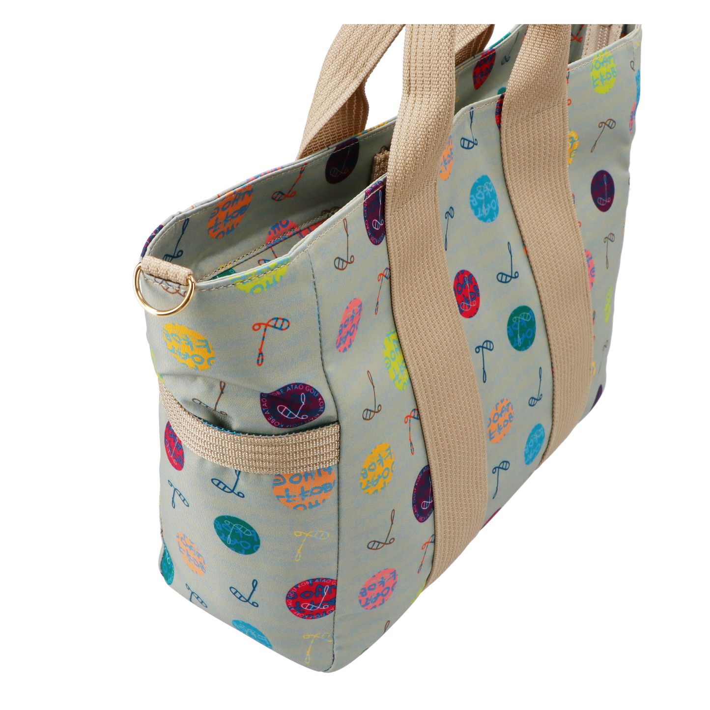 カートトート(ハーモニードットライン)／ブラック