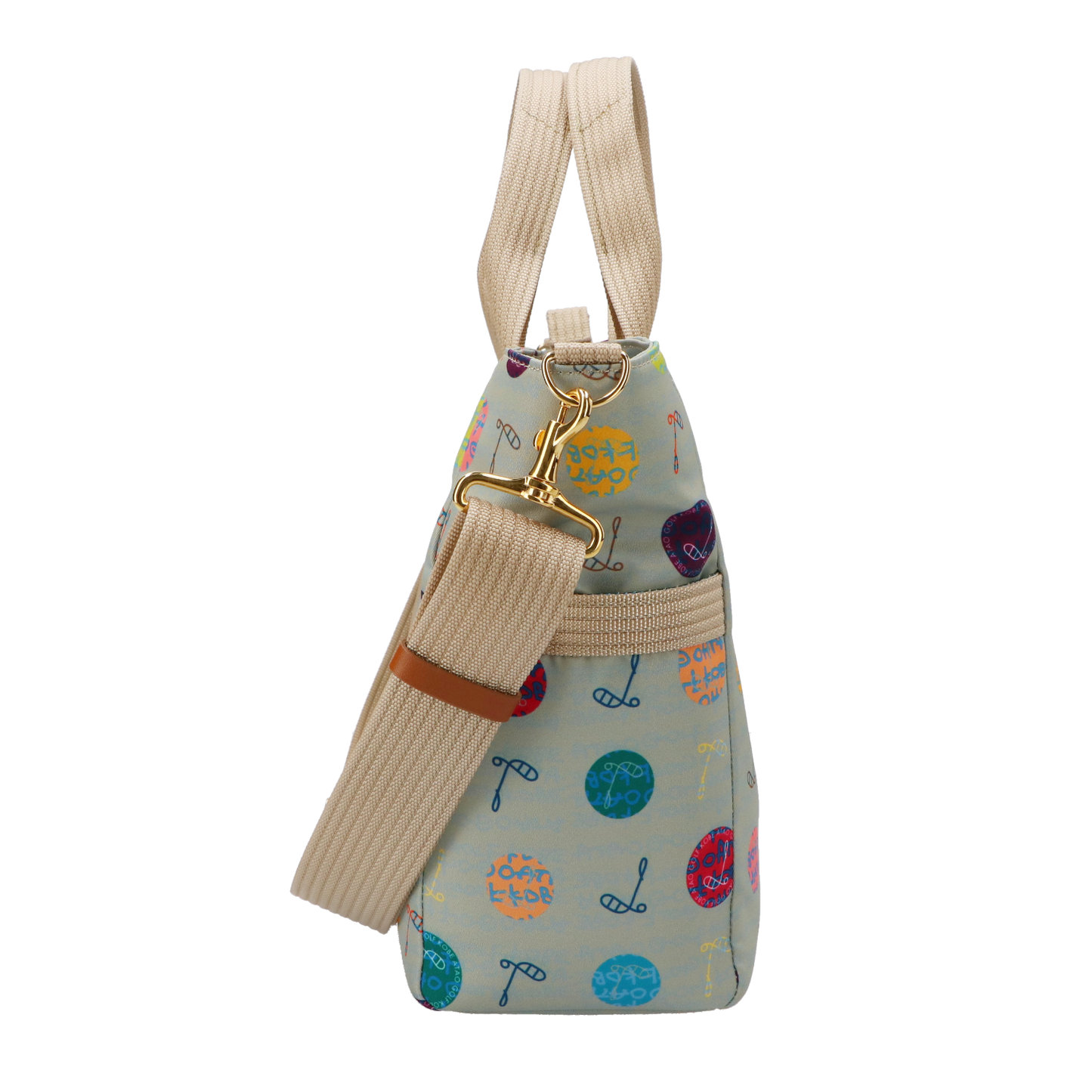 カートトート(ハーモニードットライン)／ブラック