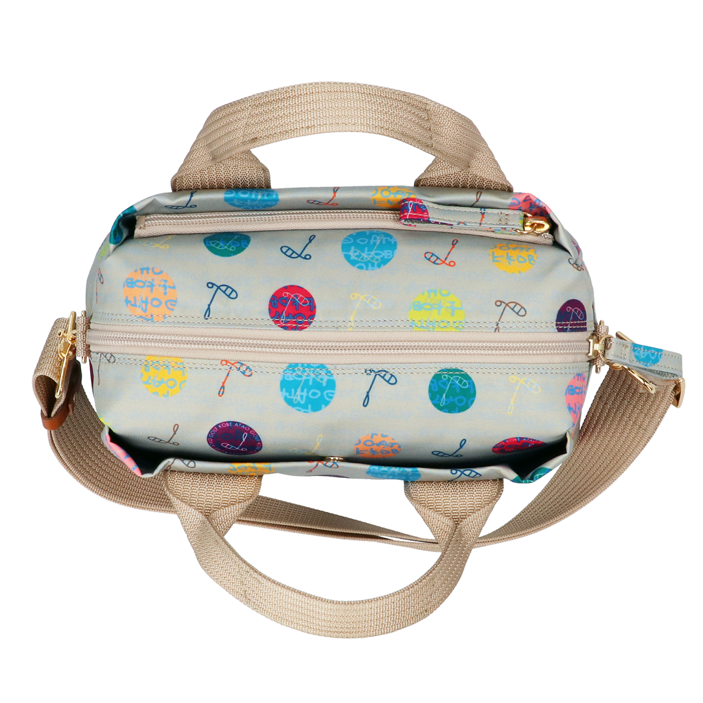 ミニボストン(ハーモニードット)／ブラック