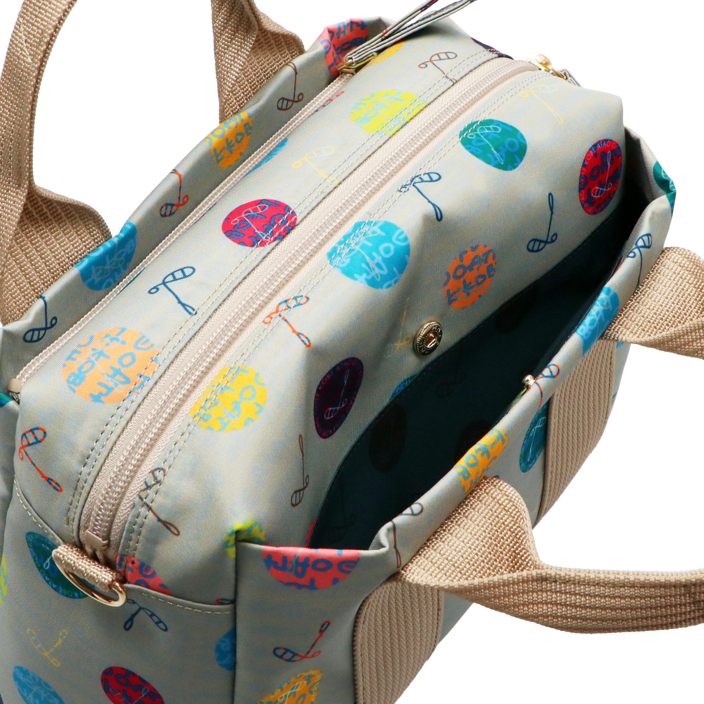 ミニボストン(ハーモニードット)／ブラック