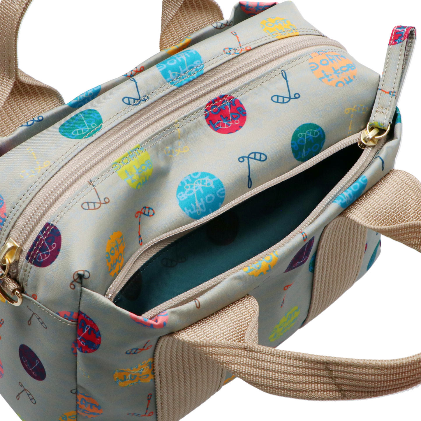 ミニボストン(ハーモニードット)／ブラック