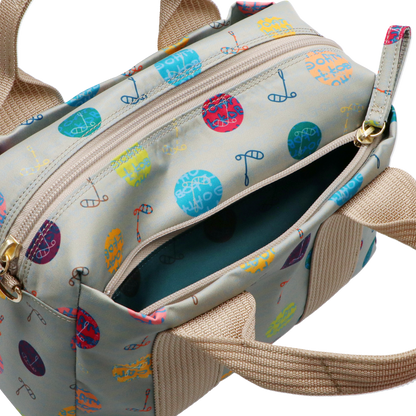 ミニボストン(ハーモニードット)／ブラック