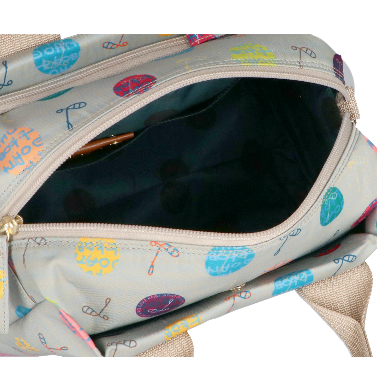 ミニボストン(ハーモニードット)／ブラック