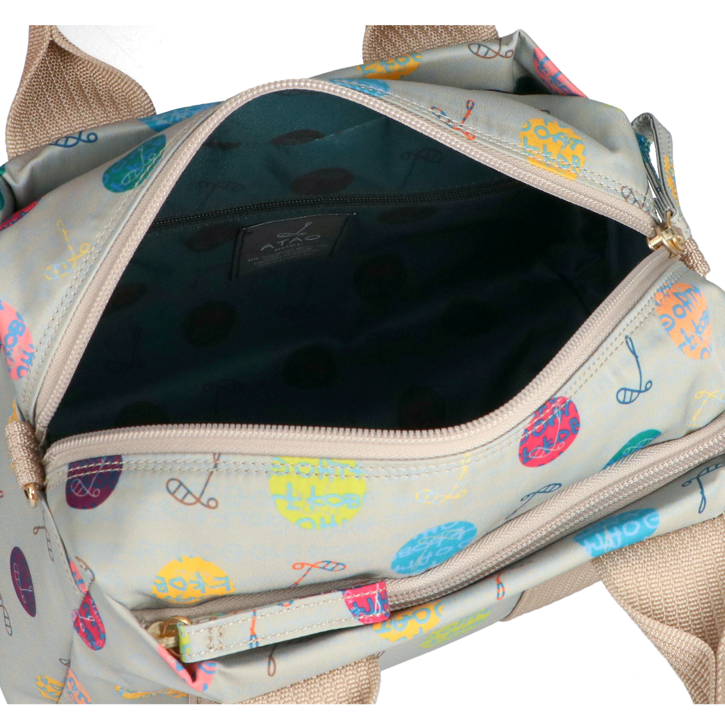 ミニボストン(ハーモニードット)／ブラック