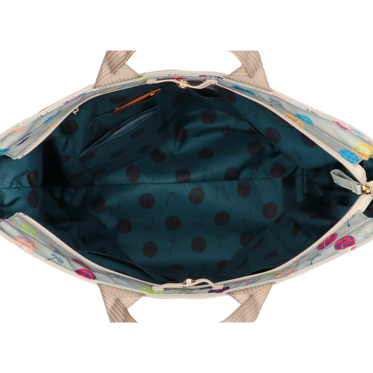 ロッカートート(ハーモニードットライン)／ブラック