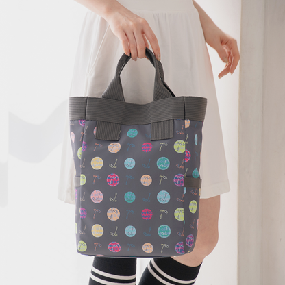 シューズケース(ハーモニードットライン)／トゥルーグレー