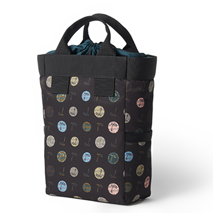 シューズケース(ハーモニードットライン)ブラック